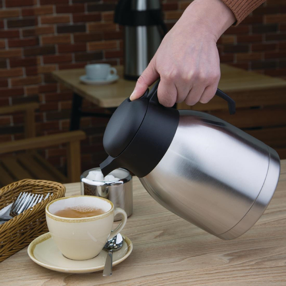 Olympia Edelstahl Isolierkanne 1,5L 5 Olympia Edelstahl Isolierkanne 1,5L
