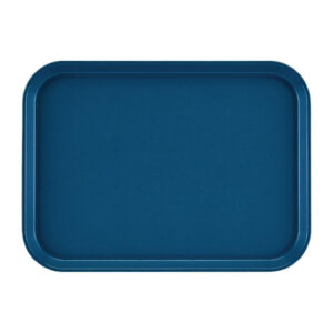 Cambro Epictread rechteckiges rutschfestes Fiberglastablett blau 35x27cm