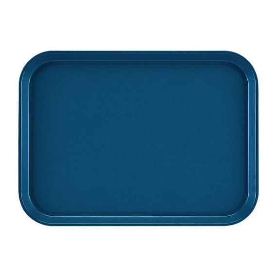 Cambro Epictread rechteckiges rutschfestes Fiberglastablett blau 35x27cm Cambro Epictread rechteckiges rutschfestes Fiberglastablett blau 35x27cm