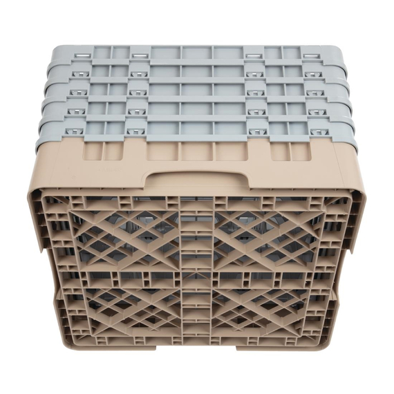 Cambro Gläserspülkorb beige mit 16 Fächern max Glashöhe 25,7cm 4 Cambro Gläserspülkorb beige mit 16 Fächern max Glashöhe 25,7cm