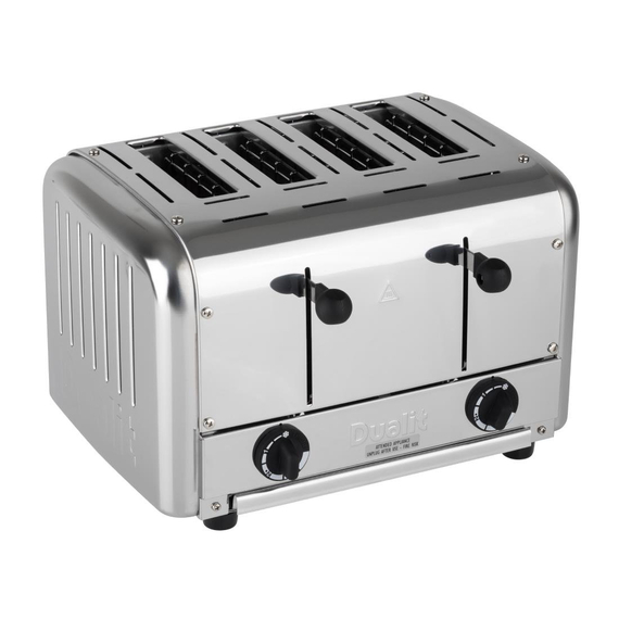 Dualit Cateringtoaster 49900 Edelstahl 4 Schlitze Dualit Cateringtoaster 49900 Edelstahl 4 Schlitze