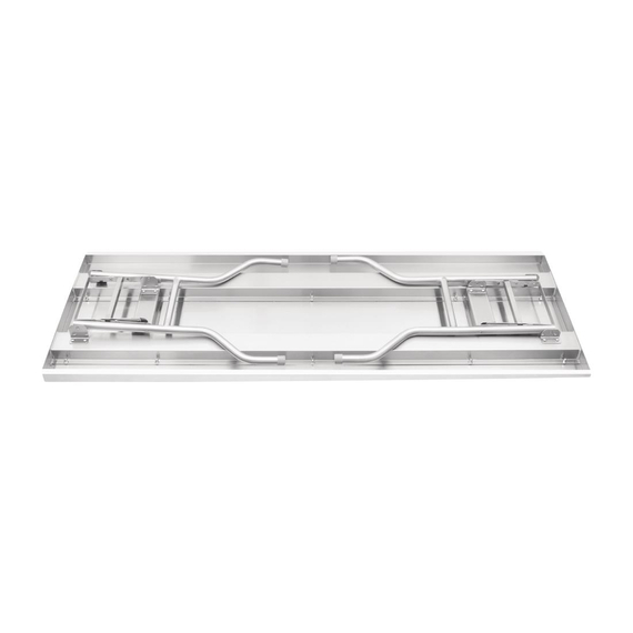 Vogue klappbarer Arbeitstisch aus Edelstahl 1220x610x780mm 1 Vogue klappbarer Arbeitstisch aus Edelstahl 1220x610x780mm