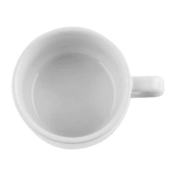 Olympia Whiteware stapelbare Espressotassen 85ml 3oz (12 Stück) 4 Olympia Whiteware stapelbare Espressotassen 85ml 3oz (12 Stück)