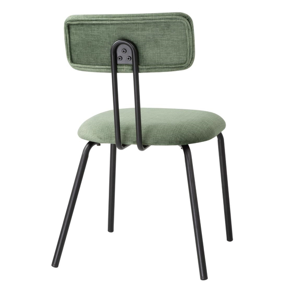 Bolero Fairfield-Stühle, dunkler Walnuss- und Grün-Mix (2 Stück) 2 Bolero Fairfield-Stühle, dunkler Walnuss- und Grün-Mix (2 Stück)
