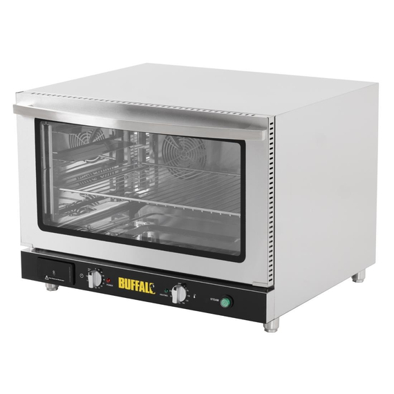 Buffalo Bäckerei Umluftofen Mit Dampf 100Ltr Drei-Phasen 3 Buffalo Bäckerei Umluftofen Mit Dampf 100Ltr Drei-Phasen