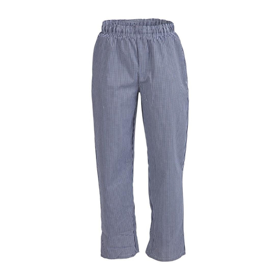 Whites Unisex Kochhose Vegas blau weiß kleinkariert XXL Whites Unisex Kochhose Vegas blau weiß kleinkariert XXL