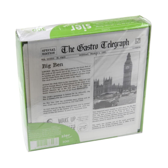 Sier Einweg Fettabweisende Papiertüte Zeitungspapier 2 Seiten offen 170 x 170 mm (300 Stück) 1 Sier Einweg Fettabweisende Papiertüte Zeitungspapier 2 Seiten offen 170 x 170 mm (300 Stück)