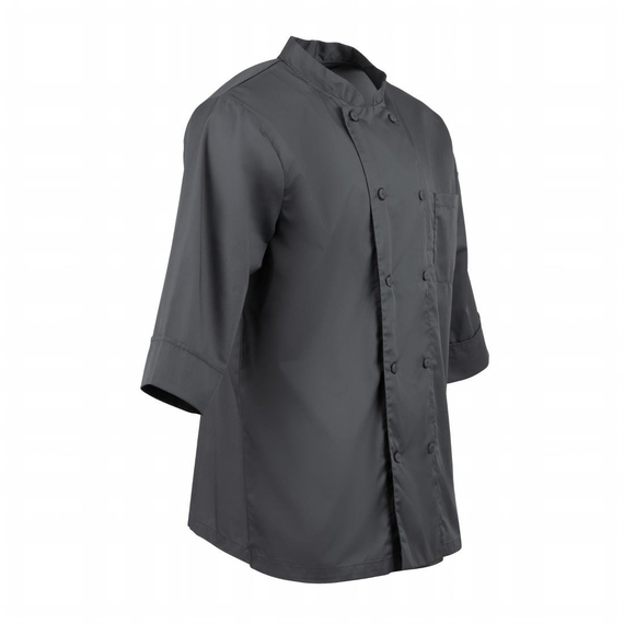 Chef Works Unisex-Kochjacke Grau M 3 Chef Works Unisex-Kochjacke Grau M