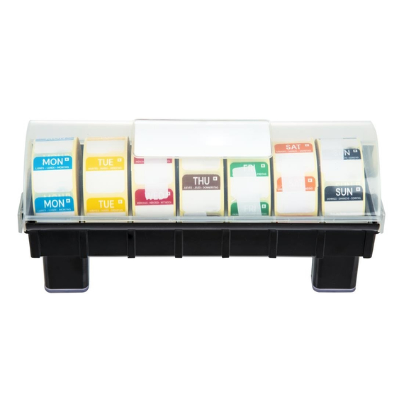 Hygiplas Etikettenset 2,5cm mit Spender 1 Hygiplas Etikettenset 2,5cm mit Spender