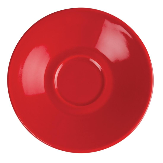 Olympia Cafe Untertassen rot 11,7cm (12 Stück) 4 Olympia Cafe Untertassen rot 11,7cm (12 Stück)
