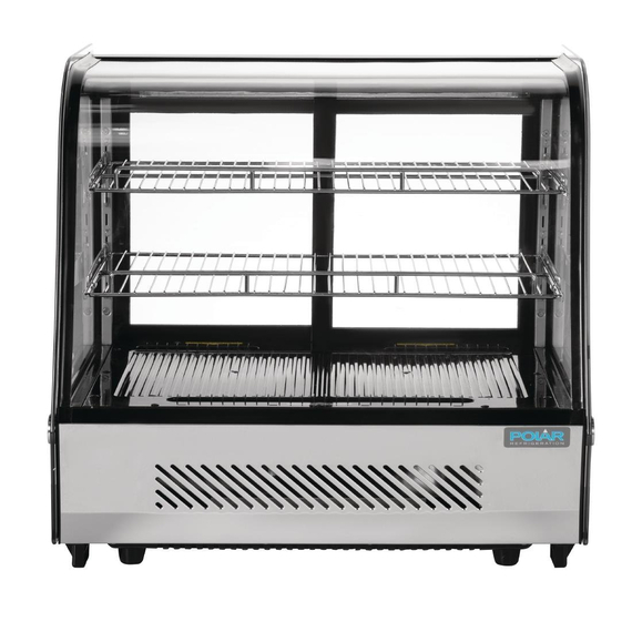 Polar G-Serie Energieeffizienter Tischplatten-Kühlschrank für Lebensmittel-Schwarz 120Ltr Polar G-Serie Energieeffizienter Tischplatten-Kühlschrank für Lebensmittel-Schwarz 120Ltr