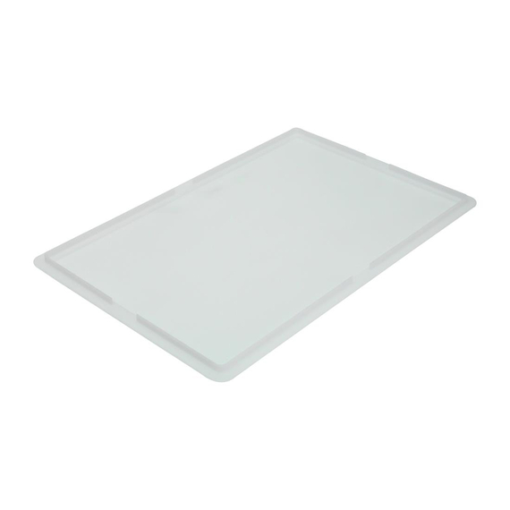 Deckel für stapelbare Pizzateigbehälter 60x40cm Deckel für stapelbare Pizzateigbehälter 60x40cm