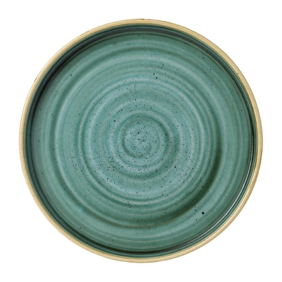Steinguss-Platte mit grünen Wänden, Samphire, 8 1/4 Zoll (6 Stück) Steinguss-Platte mit grünen Wänden, Samphire, 8 1/4 Zoll (6 Stück)