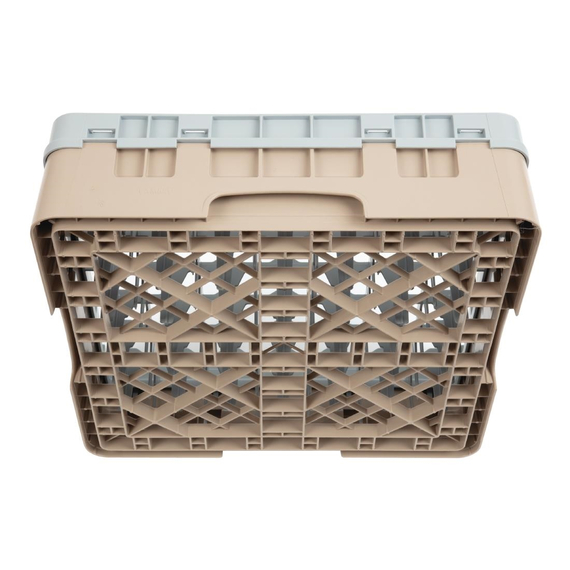 Cambro Gläserspülkorb beige mit 49 Fächern max Glashöhe 9,2cm 4 Cambro Gläserspülkorb beige mit 49 Fächern max Glashöhe 9,2cm