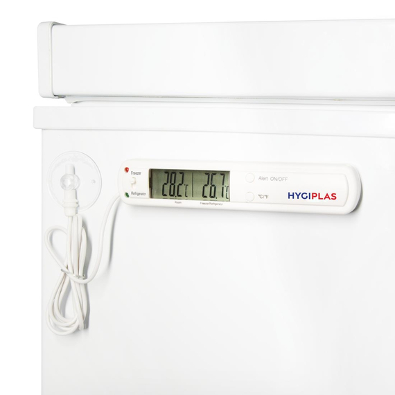 Hygiplas Thermometer mit Alarm für Kühlschränke und Gefriergeräte 4 Hygiplas Thermometer mit Alarm für Kühlschränke und Gefriergeräte