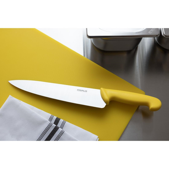Hygiplas Kochmesser 25,5cm gelb 5 Hygiplas Kochmesser 25,5cm gelb