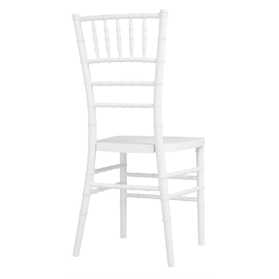 Bolero Chiavari Polypropylen Stühle Weiß (4 Stück) 2 Bolero Chiavari Polypropylen Stühle Weiß (4 Stück)