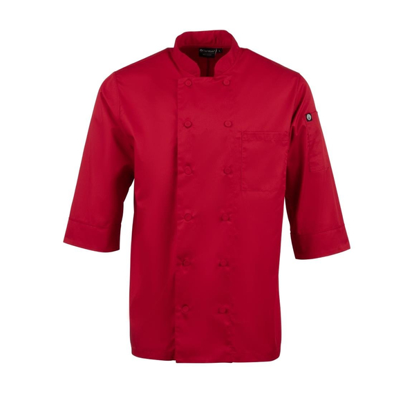 Chefkoch Unisex Jacke Rot M Chefkoch Unisex Jacke Rot M