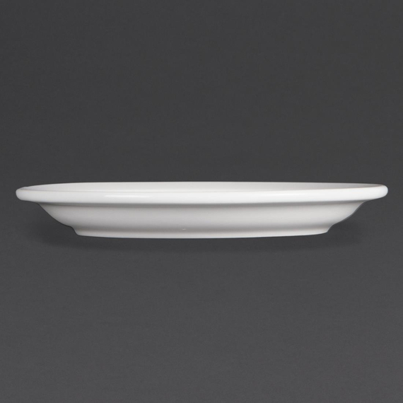 Olympia Whiteware Teller mit schmalem Rand 15cm (12 Stück) 4 Olympia Whiteware Teller mit schmalem Rand 15cm (12 Stück)