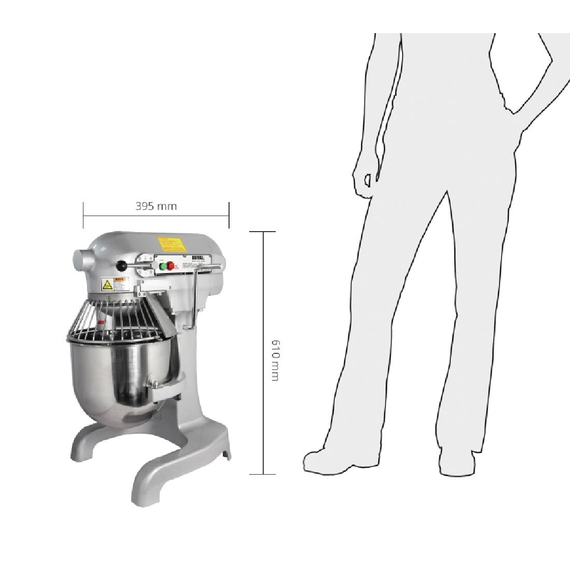 Buffalo Planetenmixer 9L 1 Buffalo Planetenmixer 9L