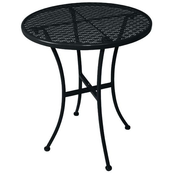 Bolero runder Bistrotisch Stahl schwarz 60cm (15 Stück) Bolero runder Bistrotisch Stahl schwarz 60cm (15 Stück)