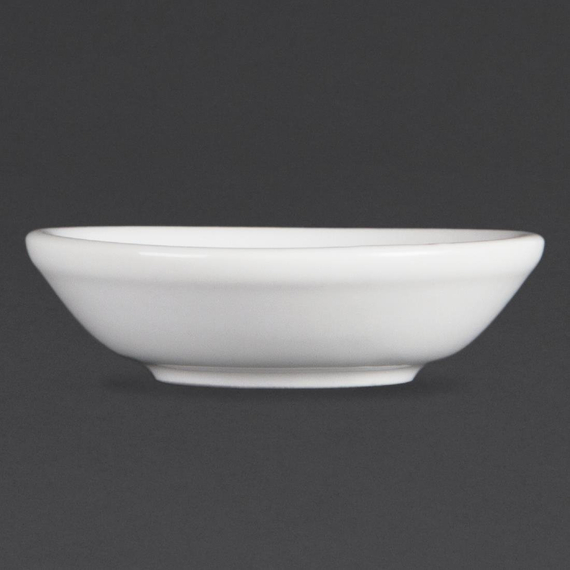 Olympia Whiteware Sojasaucenschälchen 7cm (12 Stück) 4 Olympia Whiteware Sojasaucenschälchen 7cm (12 Stück)