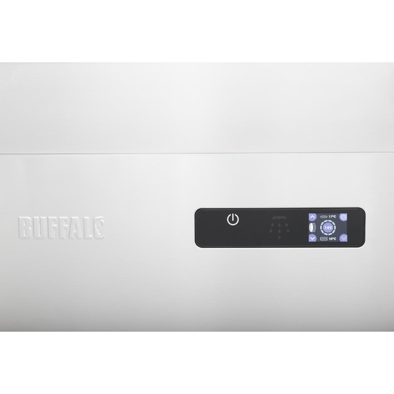 Buffalo Digital-Durchschubgeschirrspüler mit Ablaufpumpe 9,7 kW Dreiphasen 6 Buffalo Digital-Durchschubgeschirrspüler mit Ablaufpumpe 9,7 kW Dreiphasen