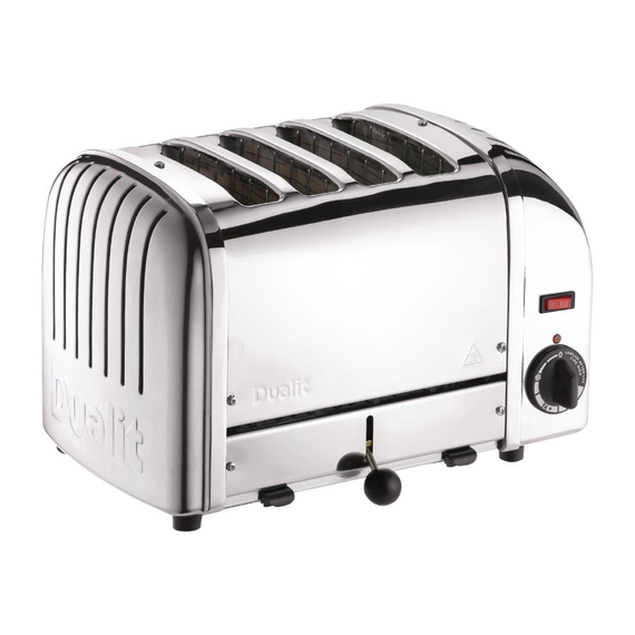 Dualit Toaster 40352 Chrom 4 Schlitze 3 Dualit Toaster 40352 Chrom 4 Schlitze