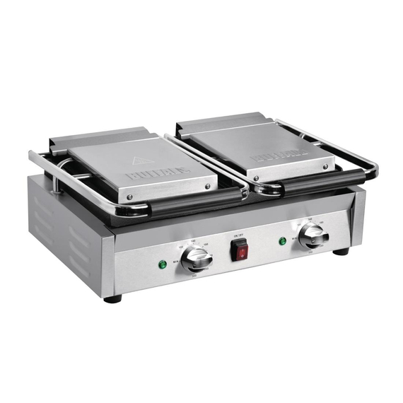 Buffalo Bistro doppelter Kontaktgrill gerillt/gerillt 8 Buffalo Bistro doppelter Kontaktgrill gerillt/gerillt