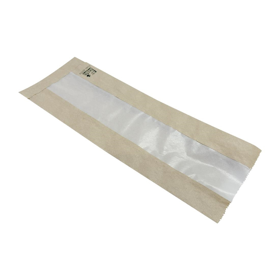 Fiesta Kompostierbare Baguette-Tüte mit Pergamentfenster 300x100x60mm (1000 Stück) 1 Fiesta Kompostierbare Baguette-Tüte mit Pergamentfenster 300x100x60mm (1000 Stück)