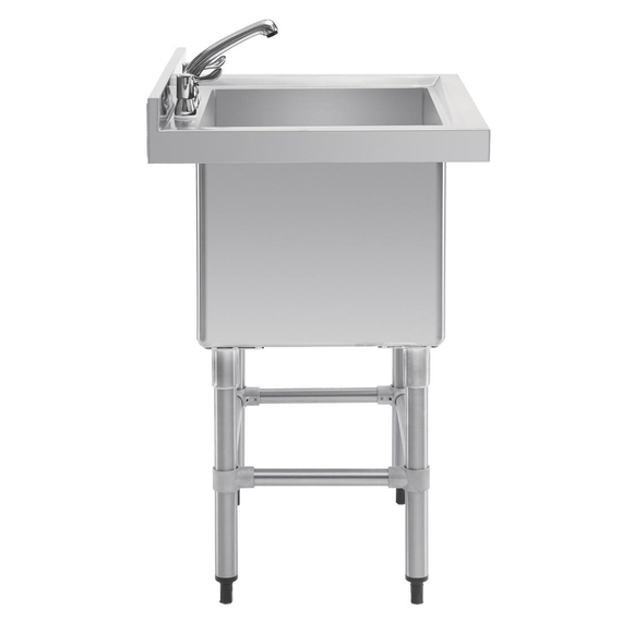 Vogue tiefer Spültisch 77cm lang 4 Vogue tiefer Spültisch 77cm lang