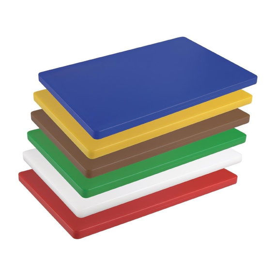 Hygiplas LDPE extra dickes Schneidebrett grün 45x30x2cm Hygiplas LDPE extra dickes Schneidebrett grün 45x30x2cm