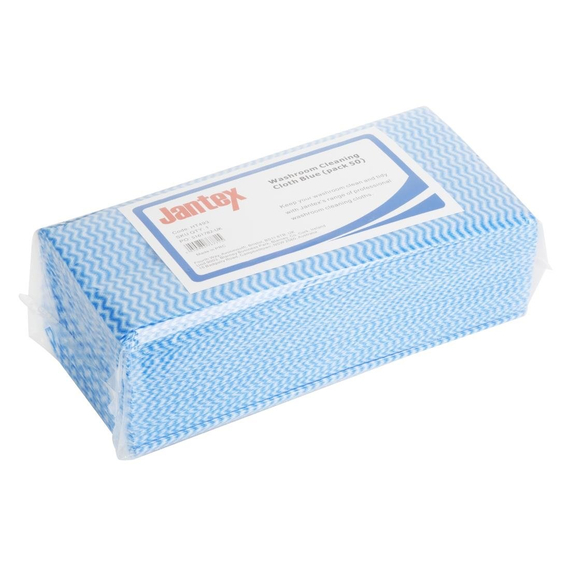 Jantex Waschraum Reinigungstuch Blau (50 Stück) Jantex Waschraum Reinigungstuch Blau (50 Stück)