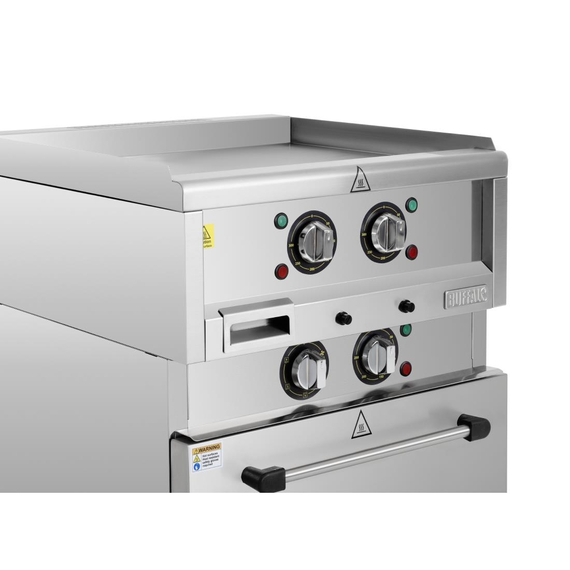 Buffalo 600 Serie freistehende elektrische Grillplatte mit Umluftofen 5 Buffalo 600 Serie freistehende elektrische Grillplatte mit Umluftofen