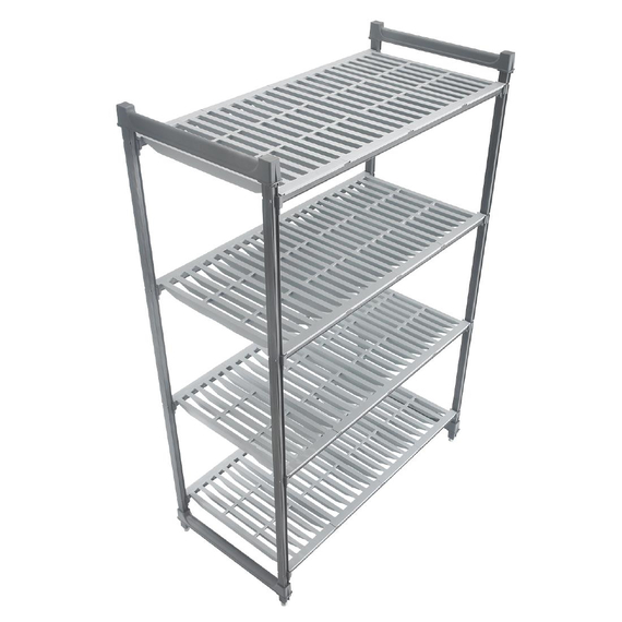 Cambro Stationary Belüftetes Regal mit 4 Ablagen Starter 183 x 137,5 x 46cm 1 Cambro Stationary Belüftetes Regal mit 4 Ablagen Starter 183 x 137,5 x 46cm