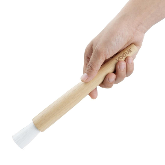 Vogue Holzgriff Runder Gebäckpinsel 25mm 2 Vogue Holzgriff Runder Gebäckpinsel 25mm