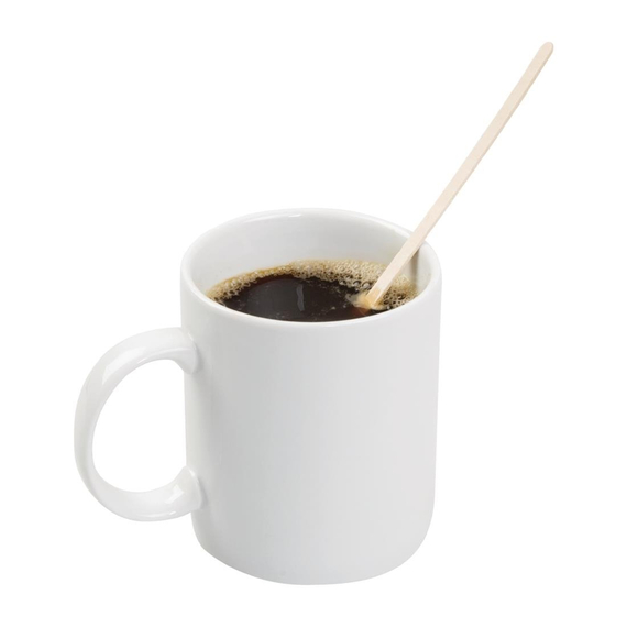 Fiesta Compostable Holzrührer Biologisch abbaubar 19cm (1000 Stück) Fiesta Compostable Holzrührer Biologisch abbaubar 19cm (1000 Stück)