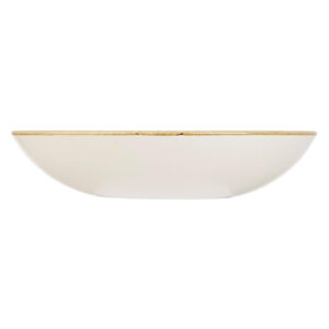 Churchill Stonecast, runde Coupe-Schüssel, Gerstenweiß, 220 mm (12 Stück)