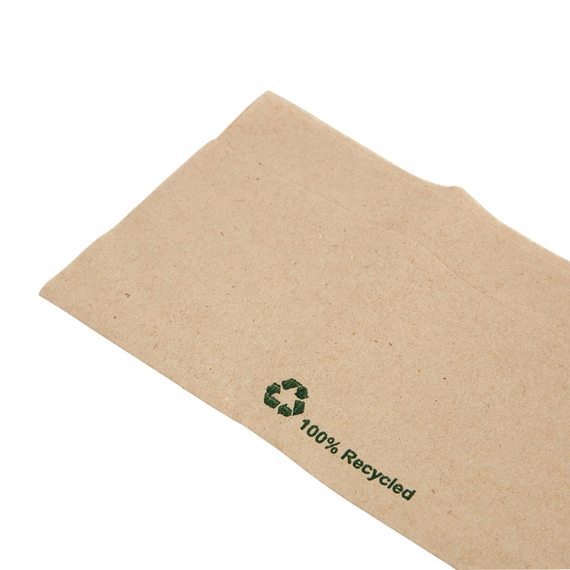 Fiesta Recyclable Spenderservietten aus recyceltes Kraftpapier 32x30cm (6000 Stück) 1 Fiesta Recyclable Spenderservietten aus recyceltes Kraftpapier 32x30cm (6000 Stück)