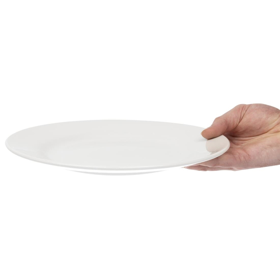 Churchill Whiteware Classic runde Teller 28cm (12 Stück) 5 Churchill Whiteware Classic runde Teller 28cm (12 Stück)