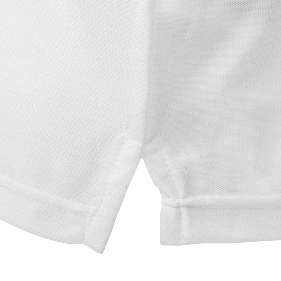 Unisex Poloshirt weiß L 7 Unisex Poloshirt weiß L