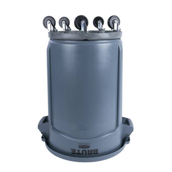 Rubbermaid BRUTE Abfalleimer grau 121L 4 Rubbermaid BRUTE Abfalleimer grau 121L