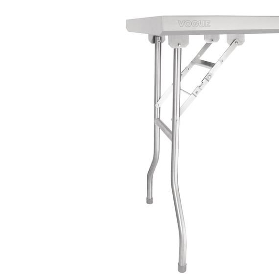 Vogue klappbarer Arbeitstisch aus Edelstahl 1220x610x780mm 2 Vogue klappbarer Arbeitstisch aus Edelstahl 1220x610x780mm
