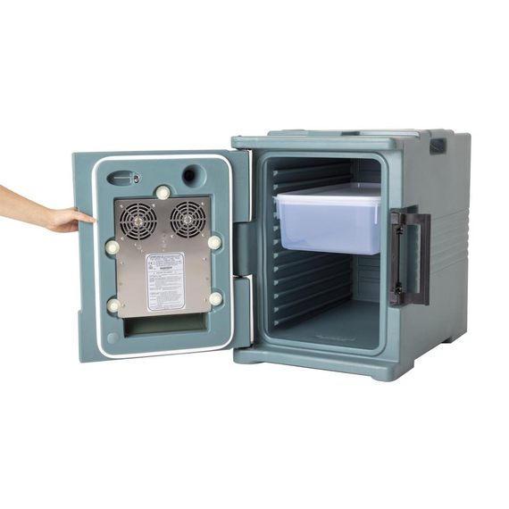 Cambro Beheizter isolierter Lebensmittelbehälter graublau 7 Cambro Beheizter isolierter Lebensmittelbehälter graublau