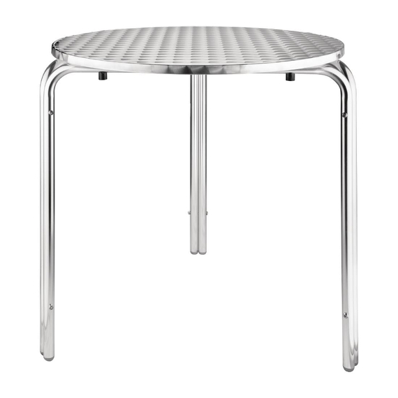 Bolero runder Bistrotisch Edelstahl 3 Beine 70cm Bolero runder Bistrotisch Edelstahl 3 Beine 70cm