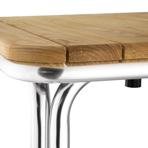 Bolero quadratischer Tisch Eschenholz 4 Beine 70cm 3 Bolero quadratischer Tisch Eschenholz 4 Beine 70cm
