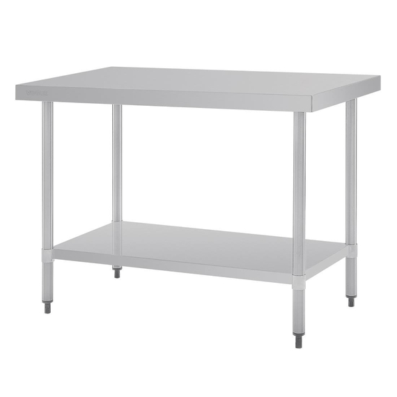 Vogue Arbeitstisch mit Regalboden 120 x 70cm 4 Vogue Arbeitstisch mit Regalboden 120 x 70cm