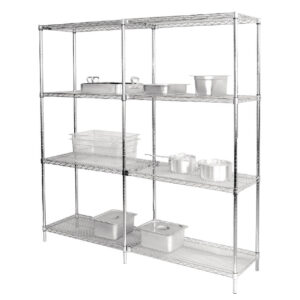 Vogue Chrom-Drahtregale 1525x457mm (2 Stück)