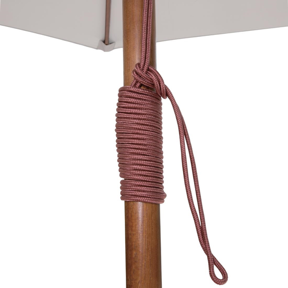 Bolero Runder Sonnenschirm Grau 3 Meter 4 Bolero Runder Sonnenschirm Grau 3 Meter