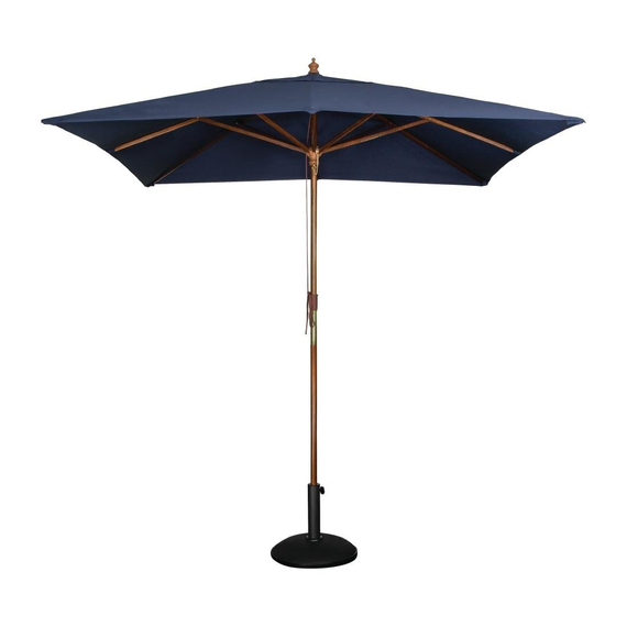 Bolero quadratischer Sonnenschirm dunkelblau 2,5m Bolero quadratischer Sonnenschirm dunkelblau 2,5m